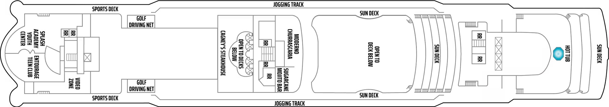 Deck 13 plan